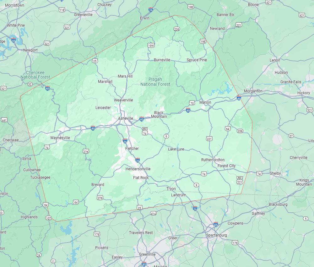 Our Service Areas